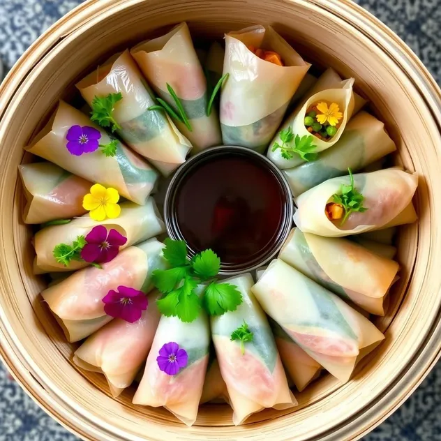 Vegetarian Spring Rolls