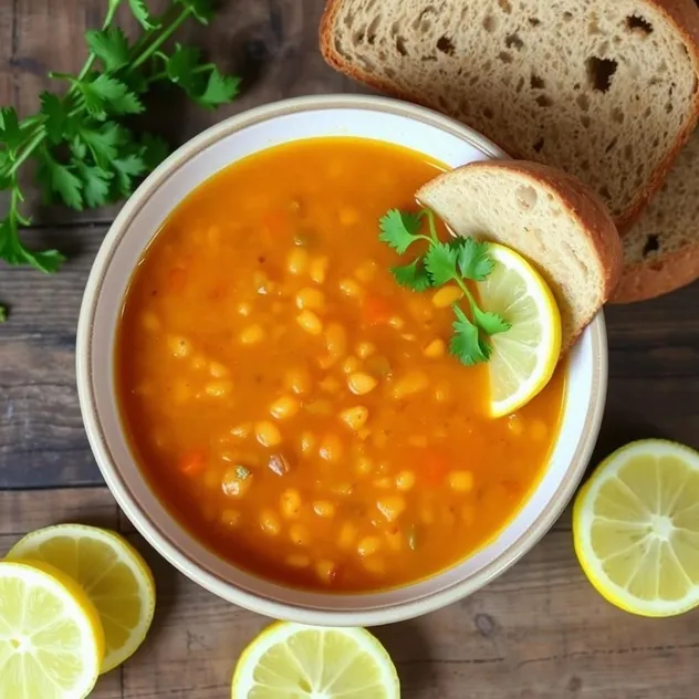 Healthy Mediterranean Lentil Soup