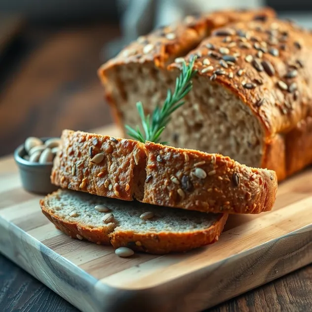 Crusty Multigrain Bread