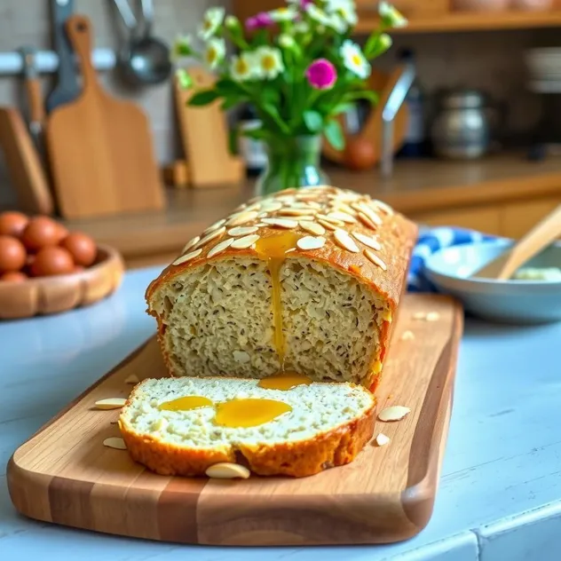 Sweet Almond Poppy Seed Loaf