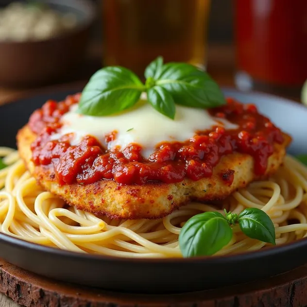 Crispy Chicken Parmesan Recipe