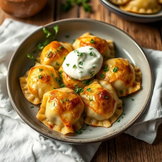 Vareniki Stuffed Dumplings