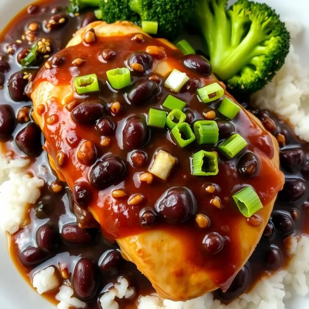 Chicken with Black Bean Sauce