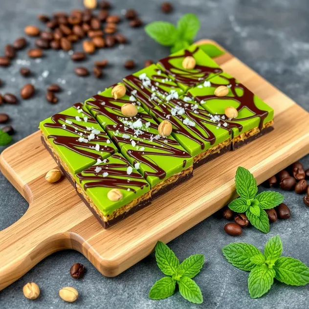 Pistachio Coffee Chocolate Bar