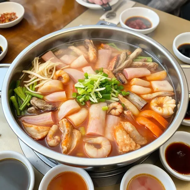 Spicy Hot Pot with Assorted Meats