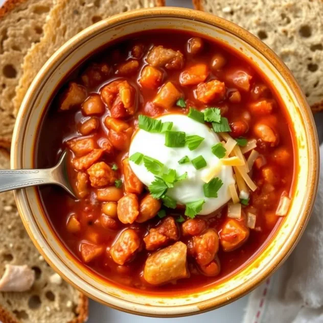 Low-Fat Spicy Turkey Chili