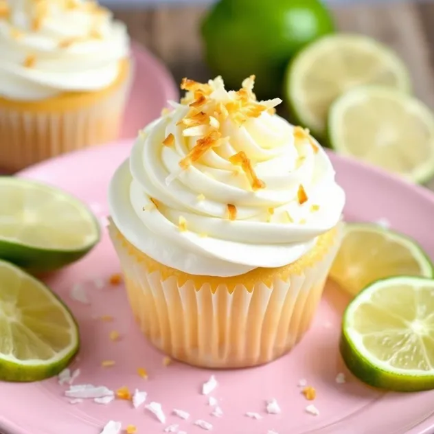 Coconut Lime Cupcakes