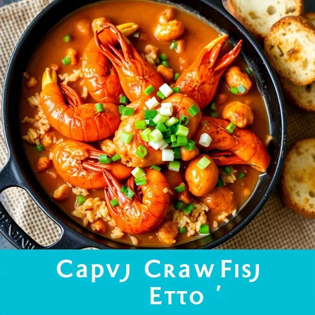 Cajun Crawfish Étouffée