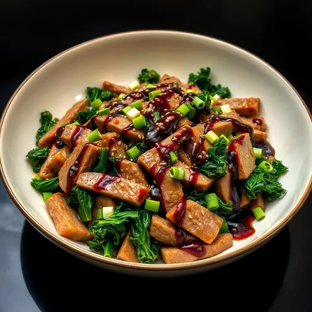 Beef and Kale Stir-Fry