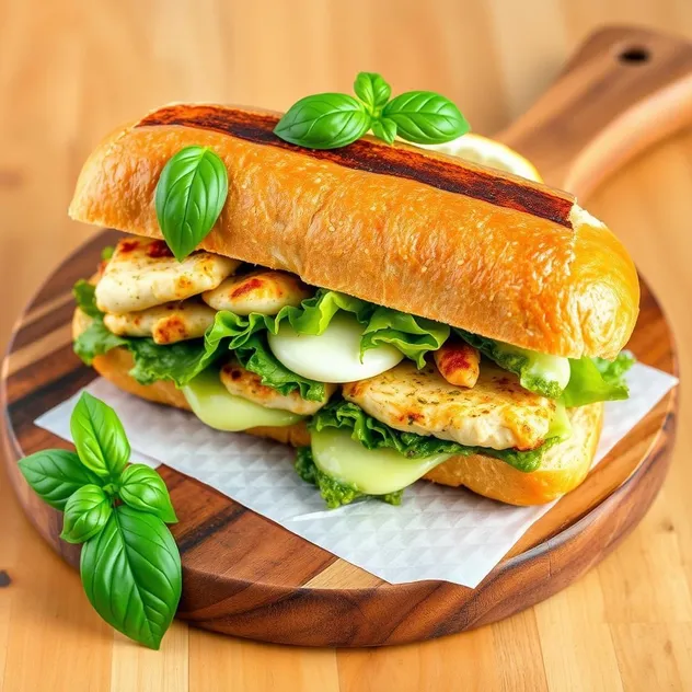 Pesto Chicken Sandwich